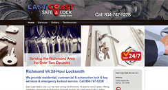 Desktop Screenshot of eastcoastsafe.com